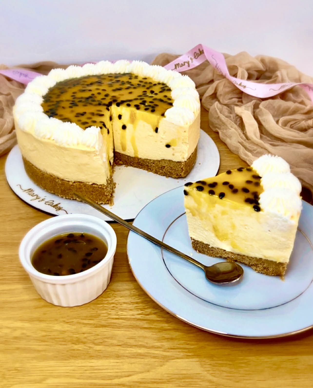 Cheesecake de Maracuya