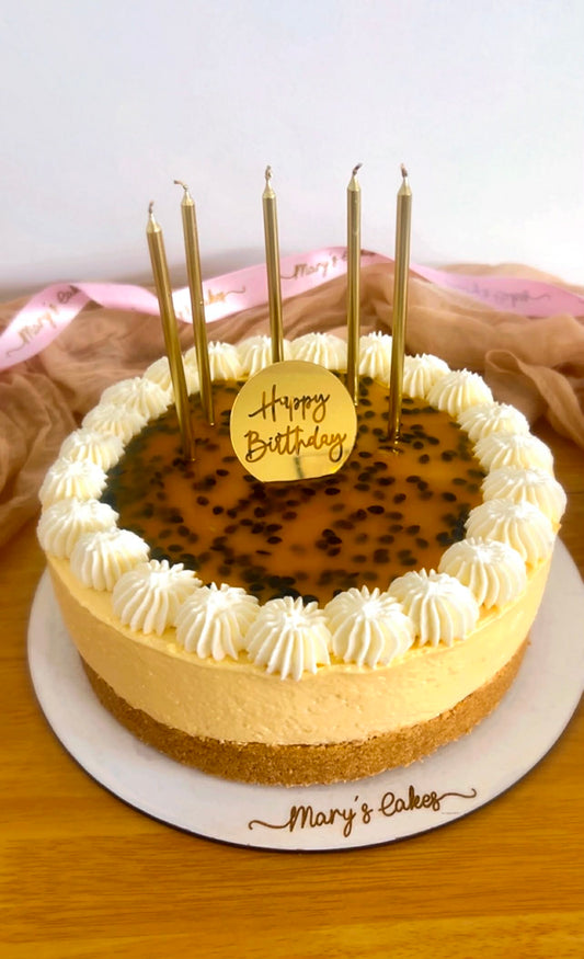 Cheesecake de Maracuya